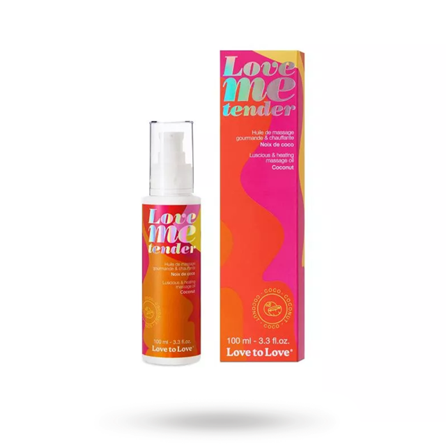 LOVE ME TENDER - MASSAGE OIL COCONUT 100ML