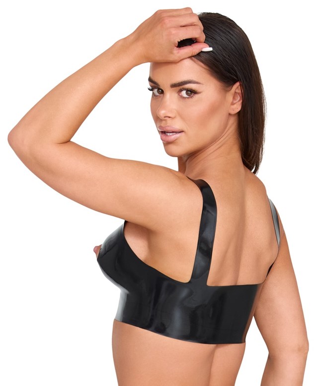 Latex Nipple-free Bra Top