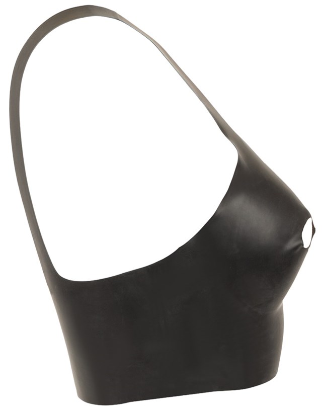 Latex Nipple-free Bra Top