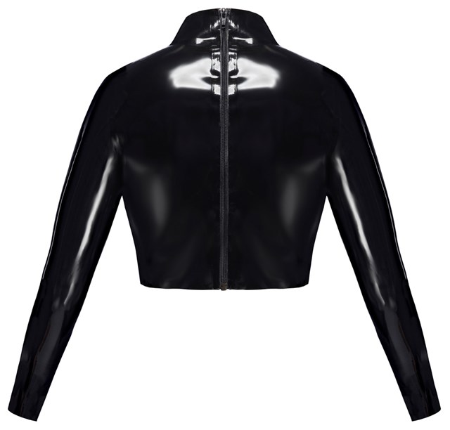 Latex Shirt Black