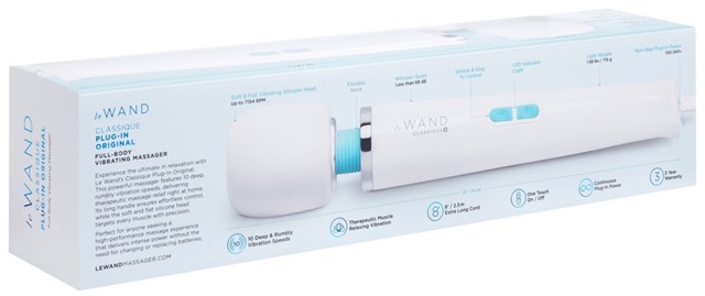 Le Wand Classique Plug-In White