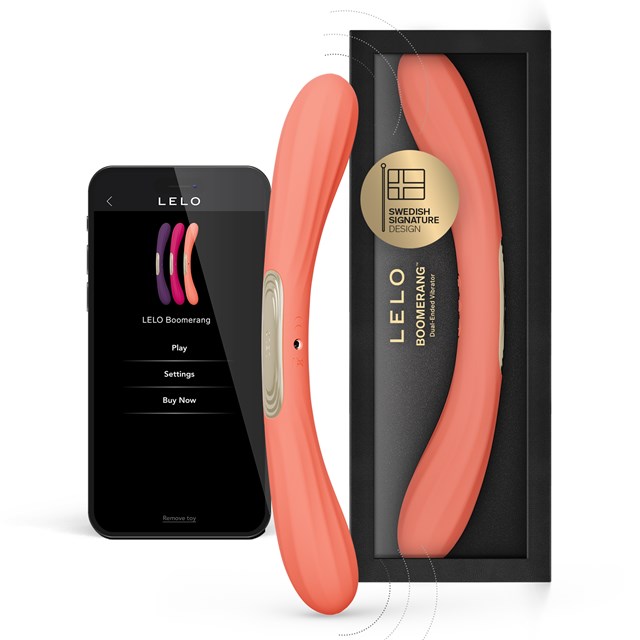 LELO Boomerang Coral Red