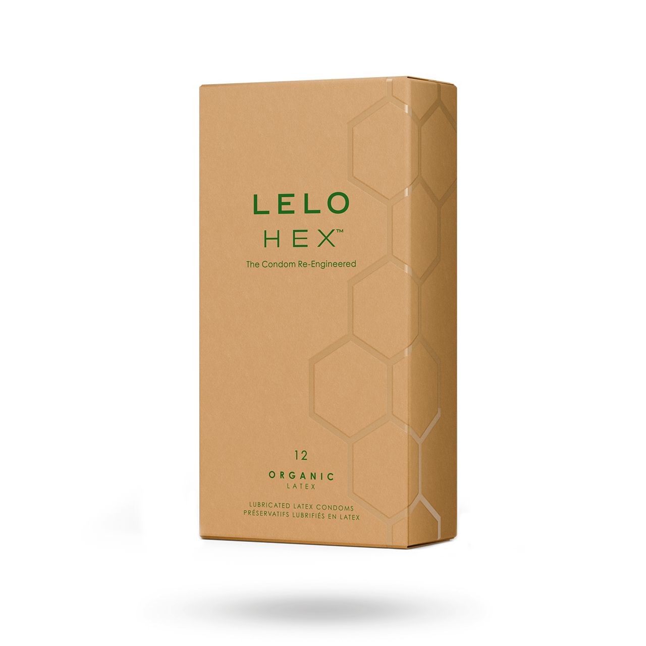 LELO HEX ORGANIC 12-PACK KONDOMER