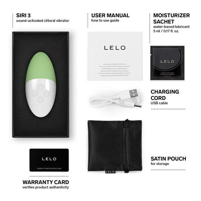 LELO Siri 3 Pistachio Cream