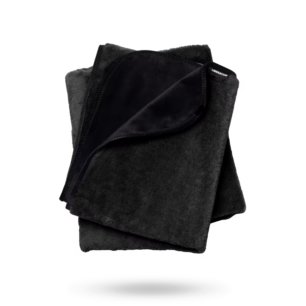 Liberator Faux Fur Fascinator Black