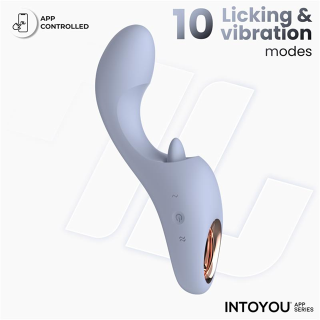 Licky Licking Tongue Vibrator With App
