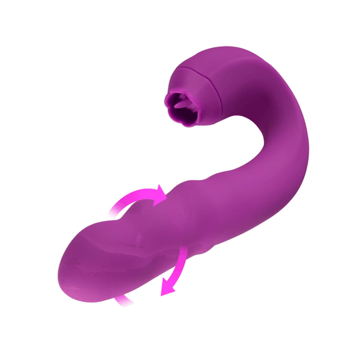 Lilian G-spot Vibrating Tongue & Rotating Head