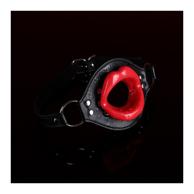 Lips Gag Black/Red