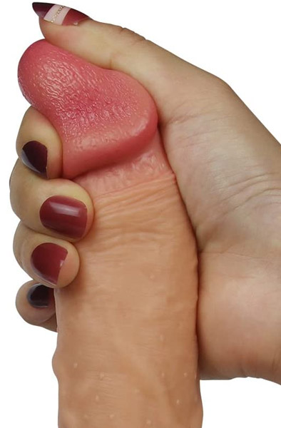 Dual-Layered Silicone Dildo 21,5 cm