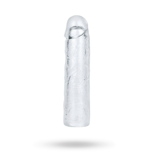 Flawless Clear Penis Sleeve 19 cm