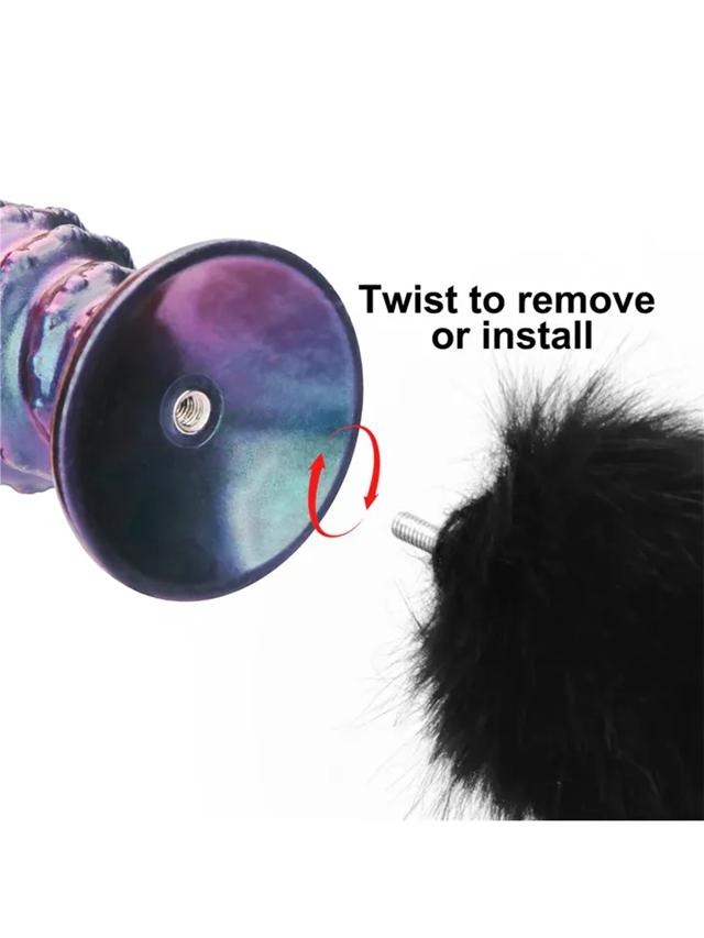 MystiTail Anal Plug With Tail 11 cm