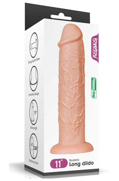Realistic Long Dildo 28 cm