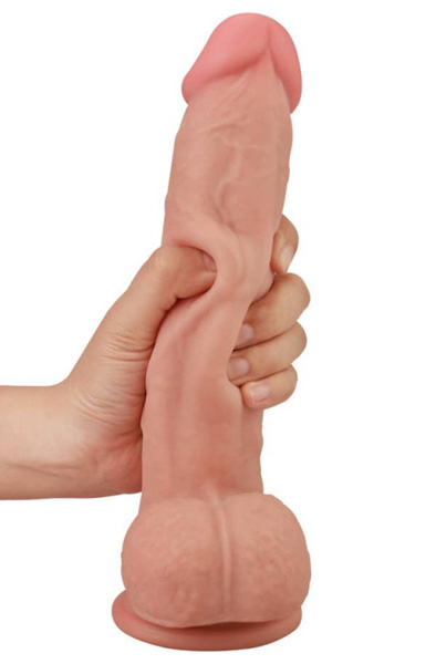Sliding-Skin Dildo 24 cm