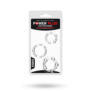 Triple Beaded Ring Set