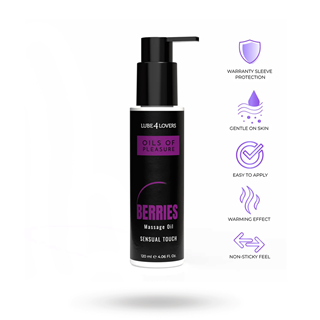 Oils Of Pleasure – Berries Massage Oil 120 Ml