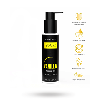 Oils Of Pleasure – Vanilla Massage Oil 120 Ml