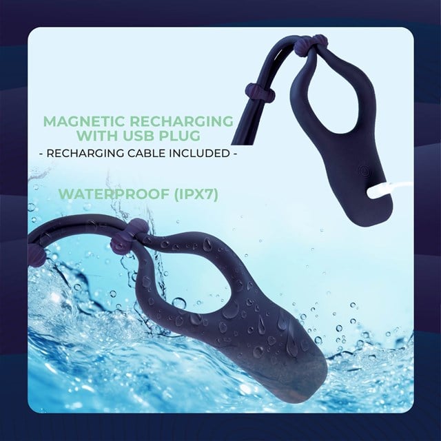 Gleeful Guru Vibrating Cock Ring