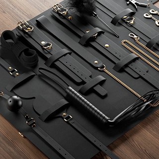 Luxury Bdsm 11-pcs Kit Clarissa Black