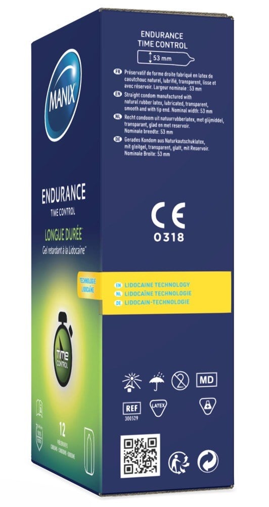 Manix Endurance Time Control Condoms