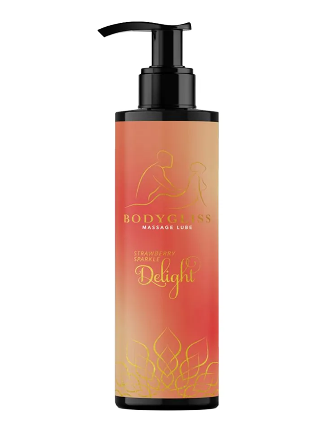 Massage Oil & Lubricant Strawberry Spark Delight 150 ml