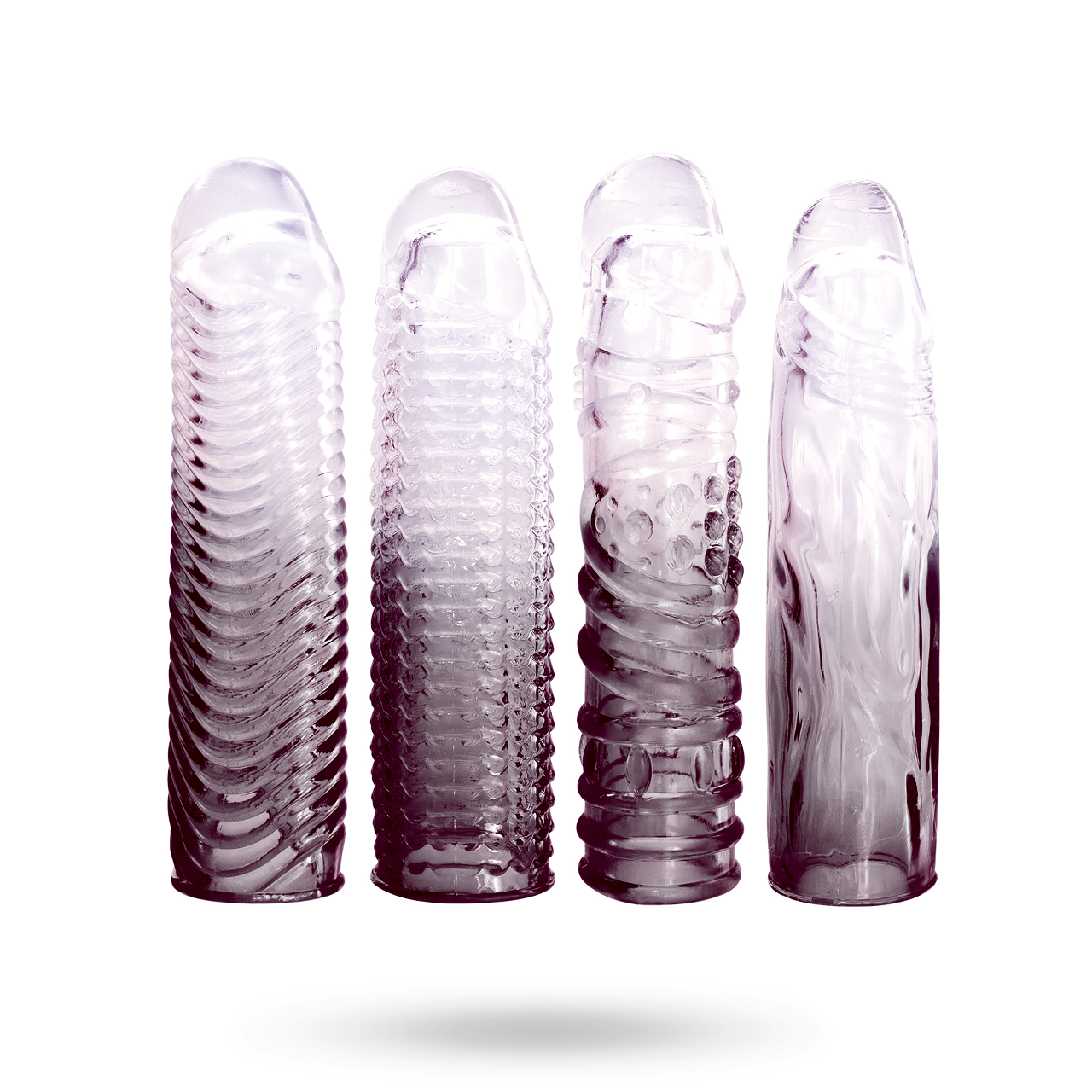 Massive 4-In-1 Extension Sleeve Pack - Smoke/Clear