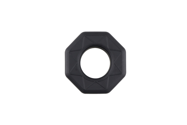 Master Silicone Cock Ring Black