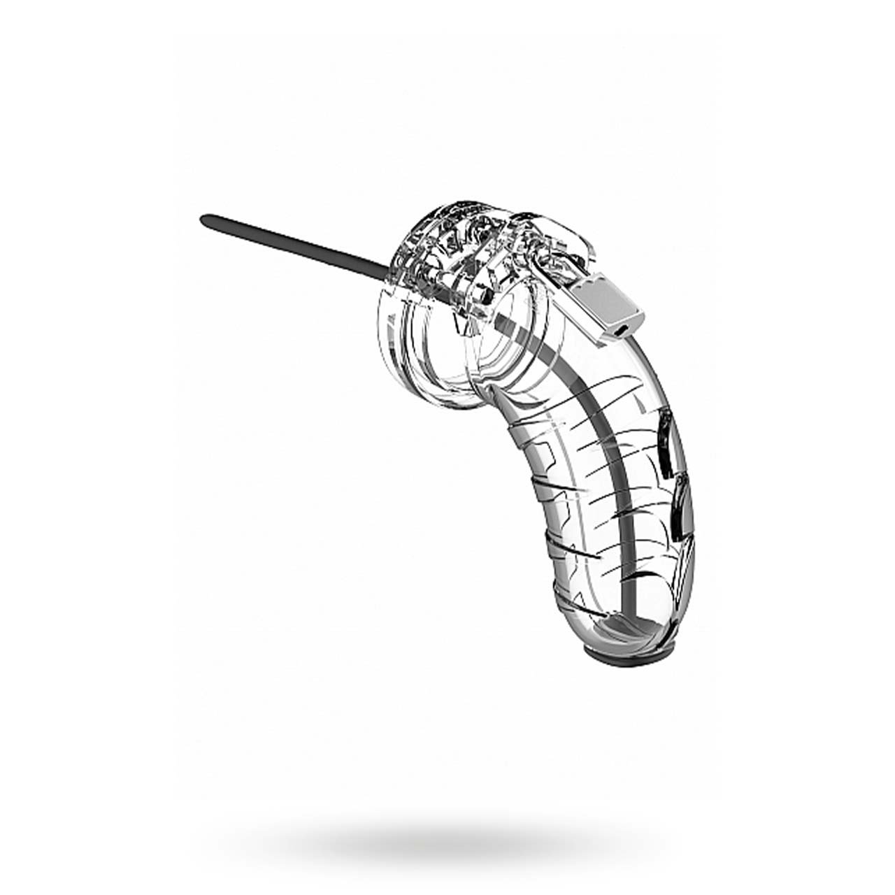 Model 16 - Chastity - 4.5" - Cage with Silicone Urethal Sounding