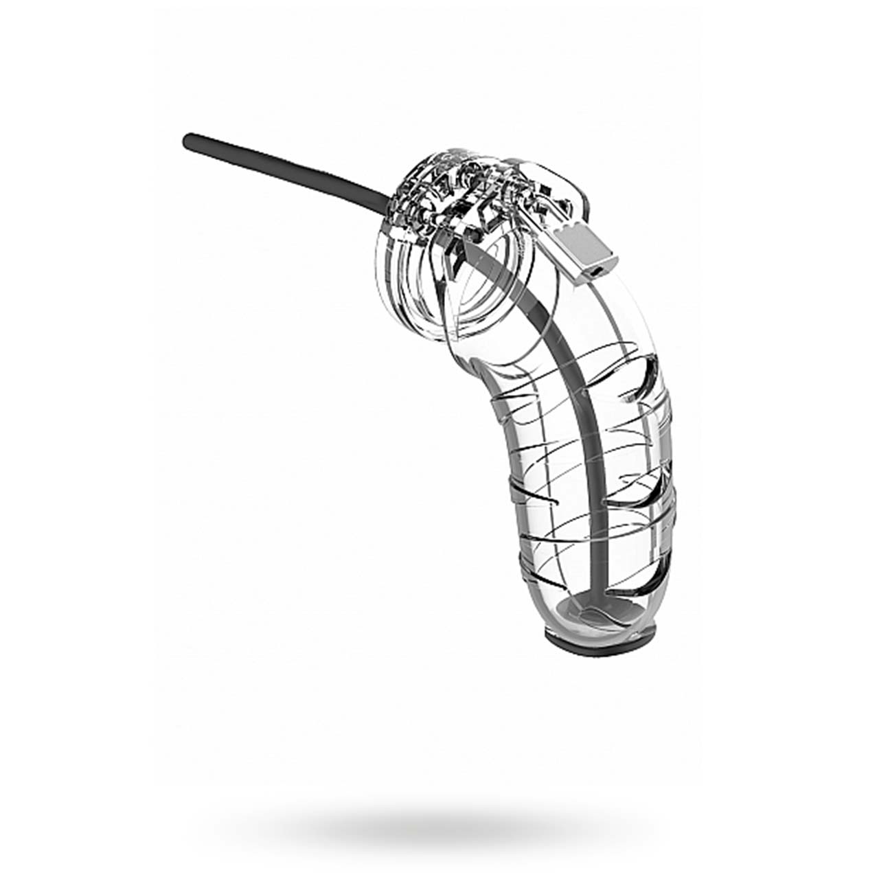 Model 17 - Chastity 14 cm - Cage with Silicone Urethal Sounding
