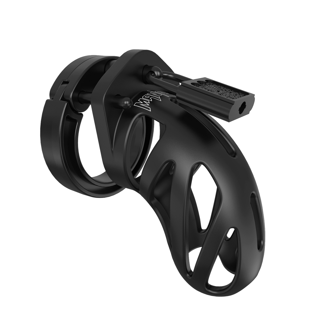 MANCAGE #24 CHASTITY 9cm - COCK CAGE Black