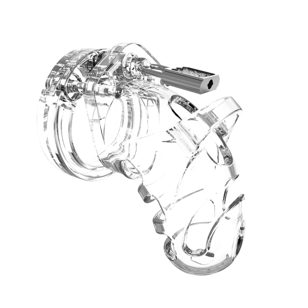 MANCAGE #25 CHASTITY 9cm - CLEAR COCK CAGE