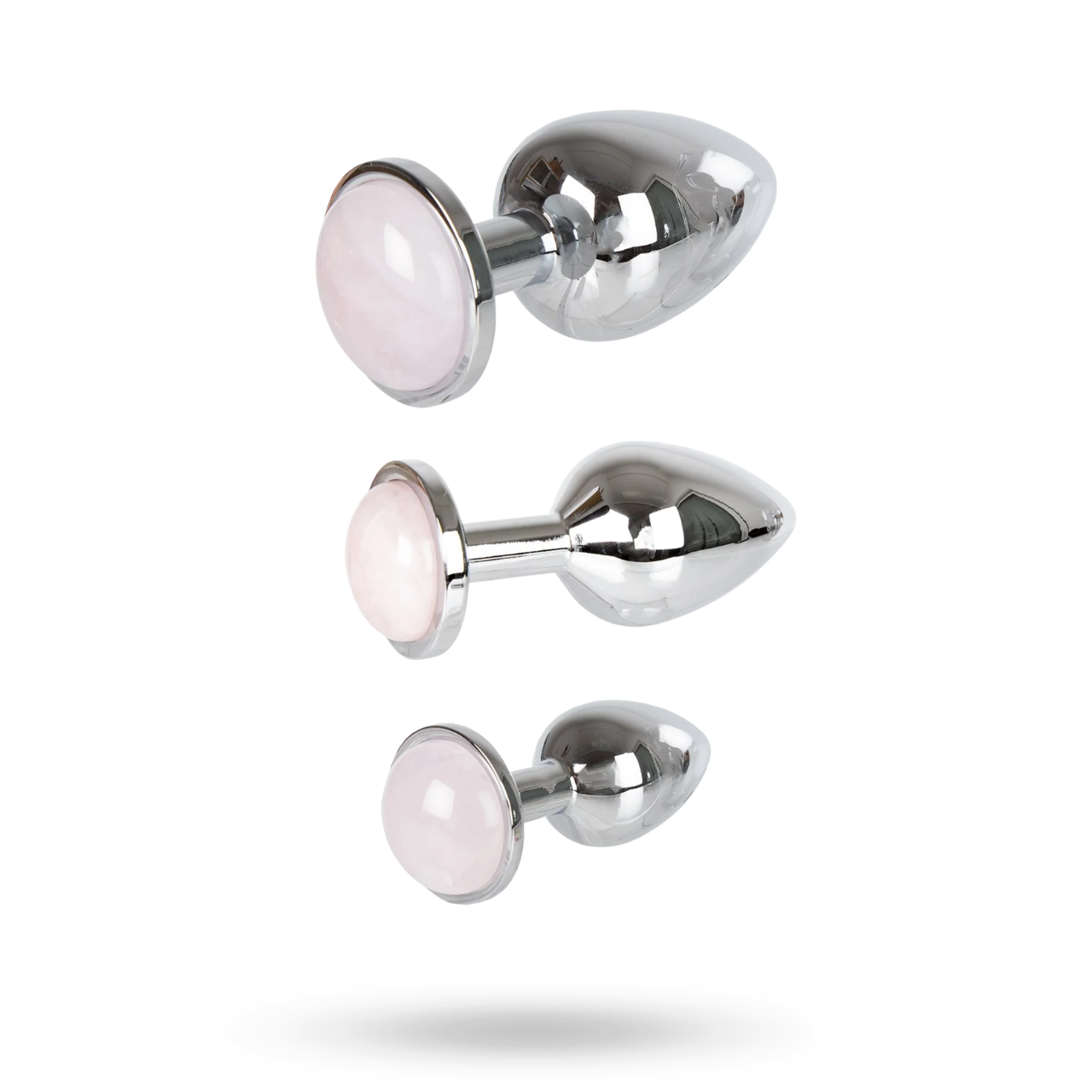 Metal Plug Gemstone Pink Kit | SEXLEKSAKER - ANALT - Analleksaker i set | Intimast