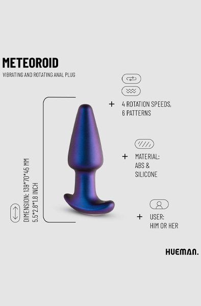 Meteoroid Rimming Anal Plug