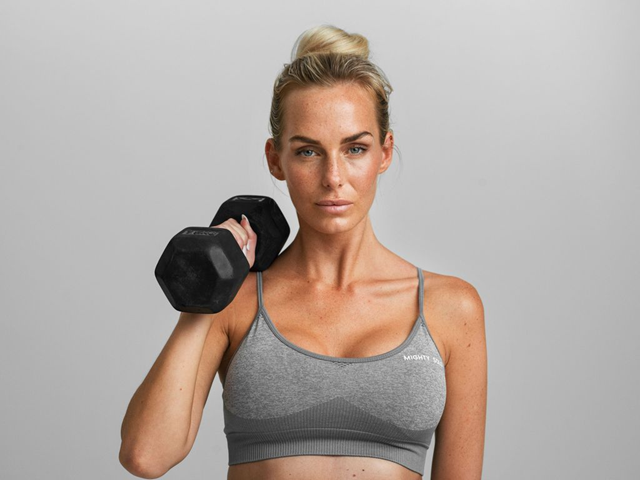 Mighty Solo Strength+ Grey Top