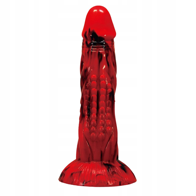 Minotaur Rippled Monster Silicone Dildo 21 cm