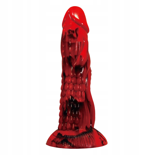 Minotaur Rippled Monster Silicone Dildo 21 cm