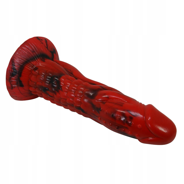 Minotaur Rippled Monster Silicone Dildo 21 cm
