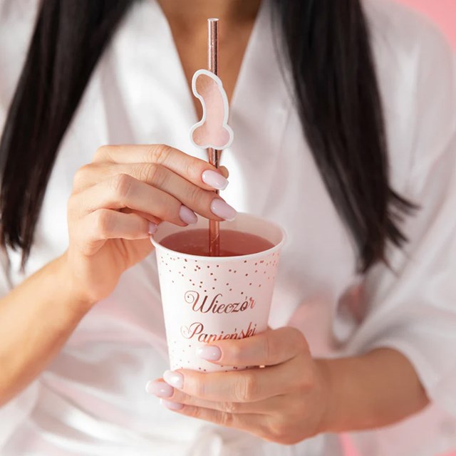 Möhippa Sugrör Penis Rosé 8-pack