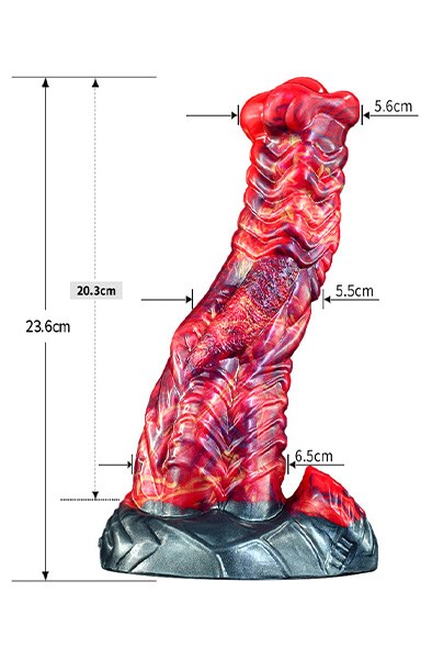 MonsterRed Arox Dragon Dildo 23,5 cm