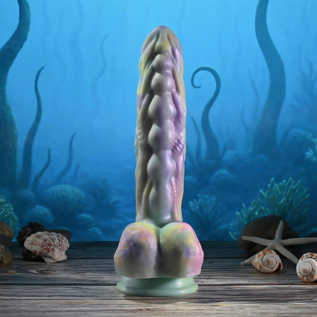Monster's Ball Vibrating Thrusting Dildo
