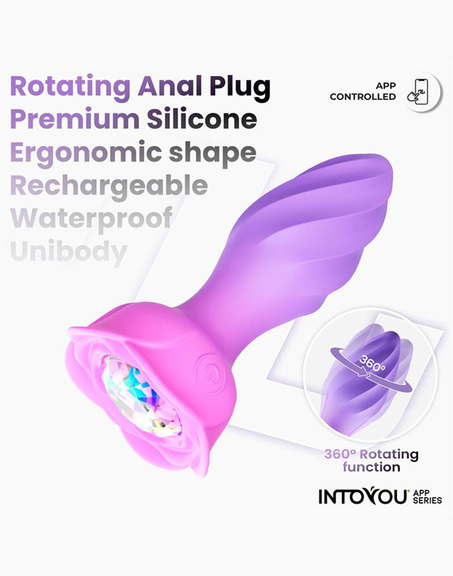 Moxy Butt Plug With 360 Rotation & App
