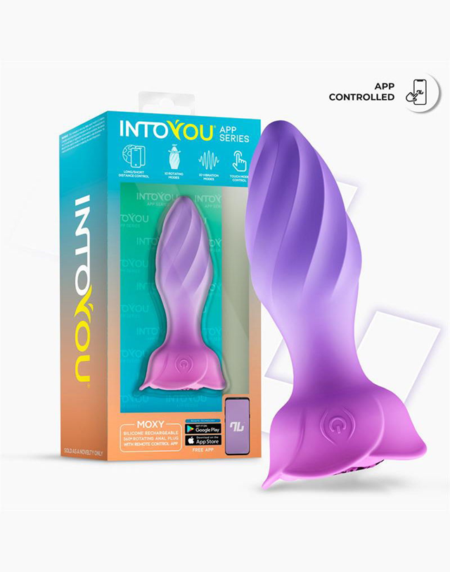Moxy Butt Plug With 360 Rotation & App