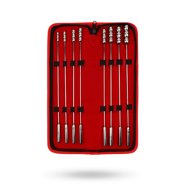 Mr. Steel Rosebud Urethral Sounds 8-pack