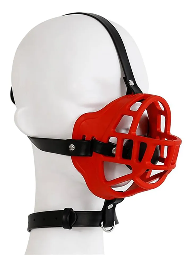 Muzzle With Breathable Gag Ball
