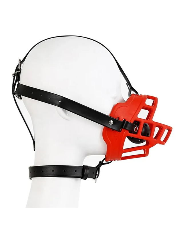 Muzzle With Breathable Gag Ball