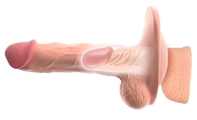 3in1 Extension, Dildo & Masturbator