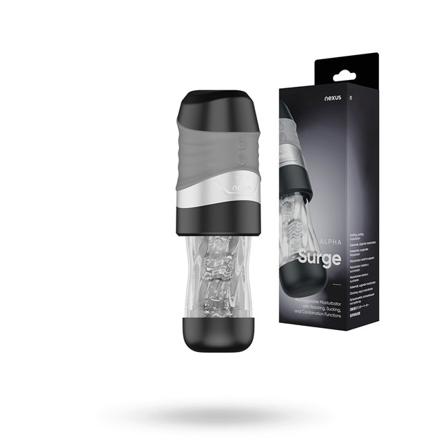 Nexus Alpha Surge Masturbator With Rotation & Suction