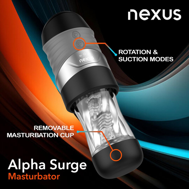 Nexus Alpha Surge Masturbator With Rotation & Suction