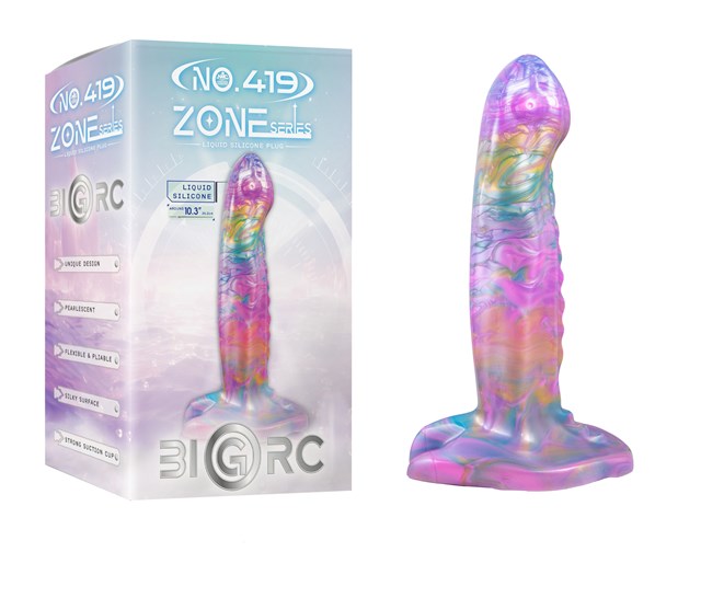 Silicone Monster Dildo Rainbow 26.2 cm