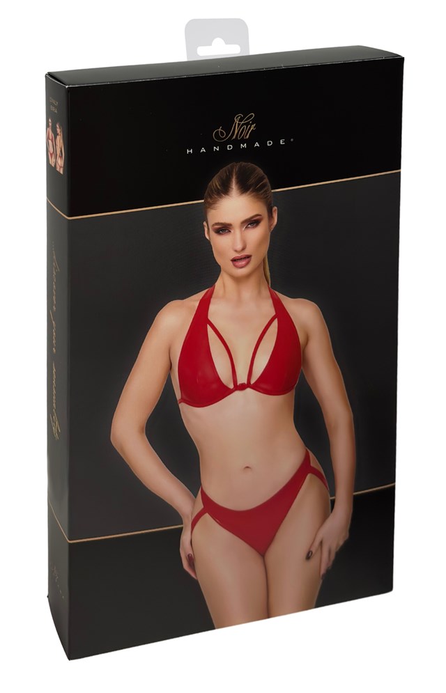 F392 Troublemaker Bralette Red