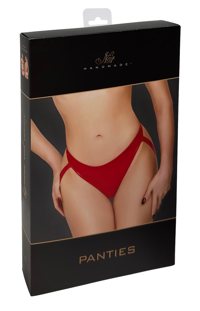 F394 Troublemaker Strappy Panties Red